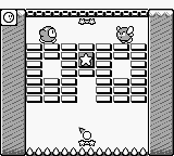 Kirby no Block Ball (Japan) In game screenshot